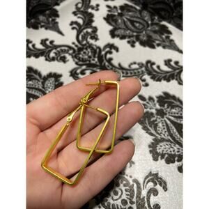 By Alexa Rae (BAR) Square hoop Earrings